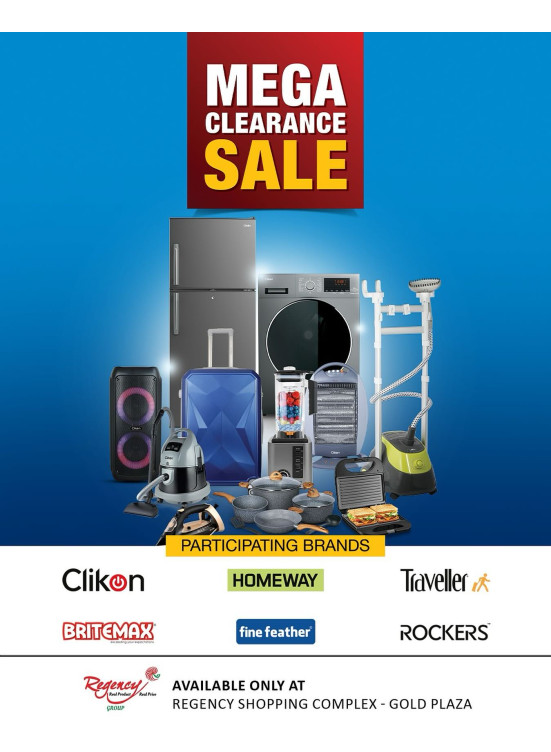 Mega Clearance sale Abu Hamour from Regency Hypermarket until 30th