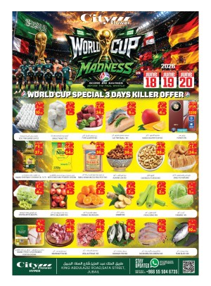 World Cup Madness Offers - Jubail