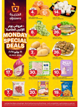 Monday Special Deals