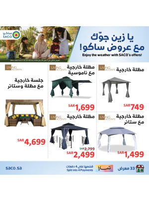 Enjoying Weather Offers on Tents