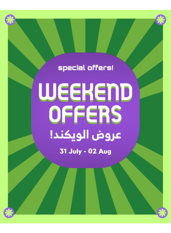 Great Weekend Offers