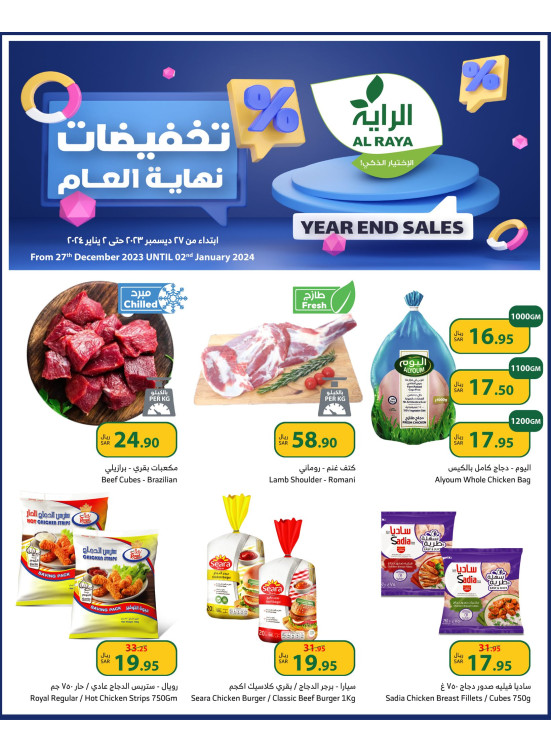 Year End Sales