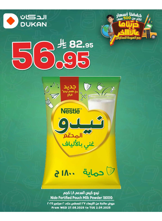 عروض العودة إلى المدرسة، العدد التاسع