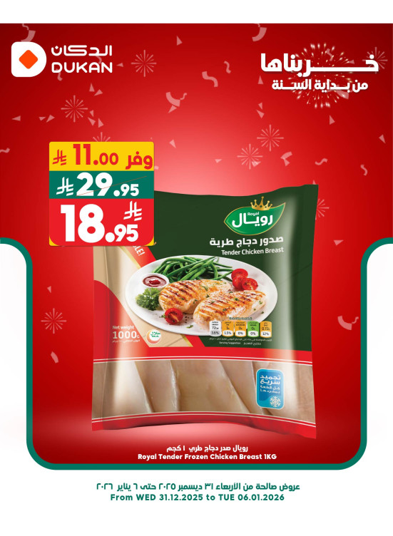 عروض السنة الجديدة، العدد الرابع