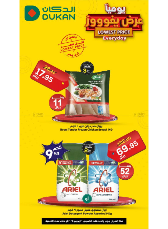 Lowest Price Everyday Deal