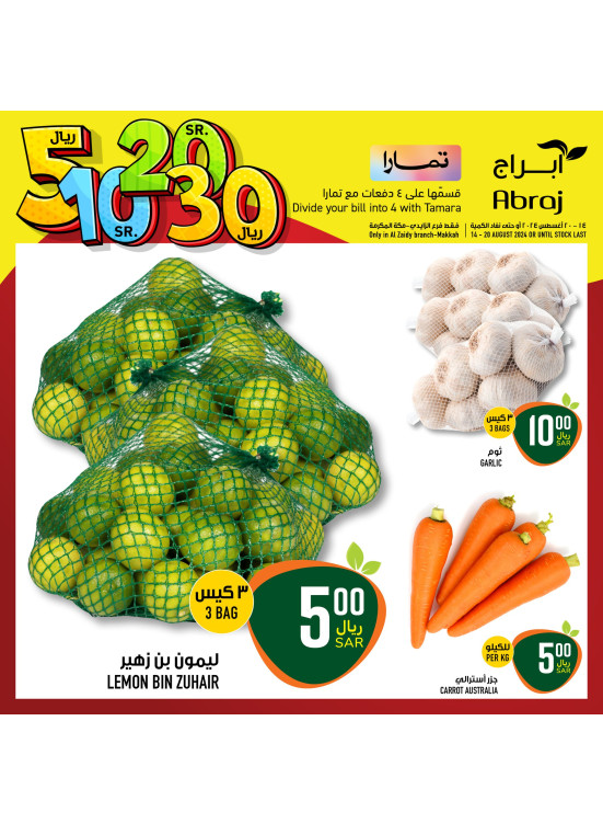 عروض 5، 10، 20، 30 ريال، العدد العاشر - الزايدي