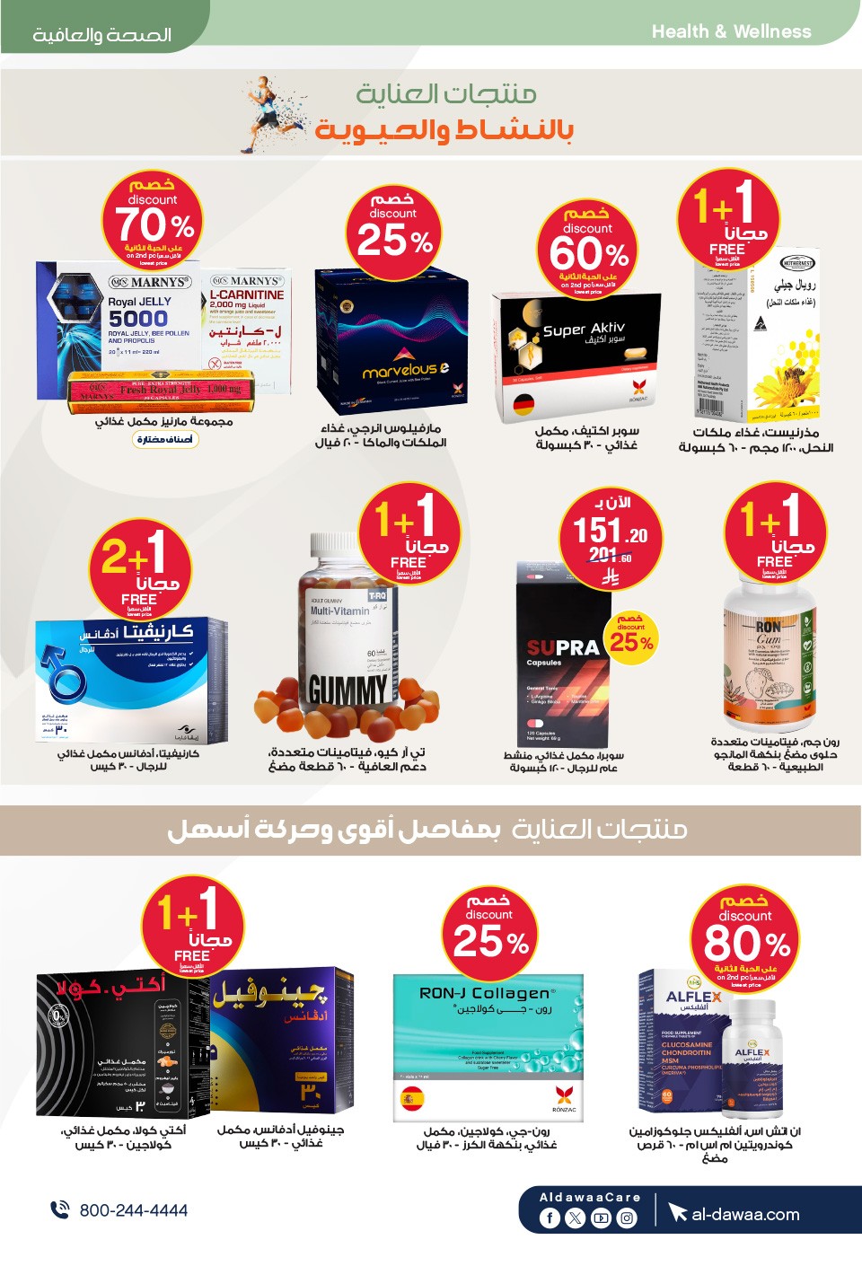 Latest offers from Al-Dawaa Pharmacies in Saudi Arabia