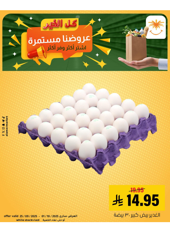 العروض الأسبوعية، العدد الثالث