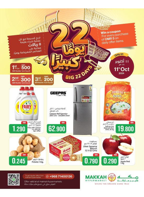 Big 22 Days Offer