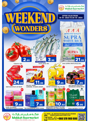 Weekend Wonders Offers