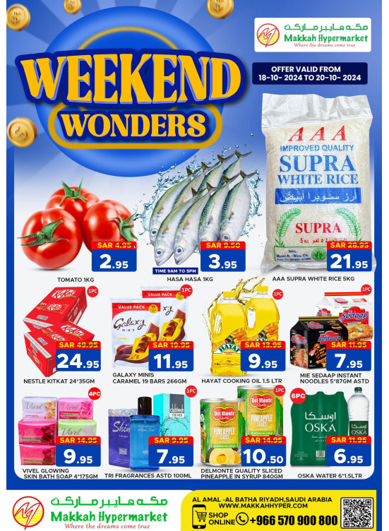 Weekend Wonders Offers