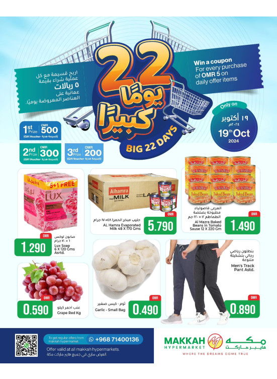 Big 22 Days Offer