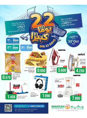 Big 22 Days Offer