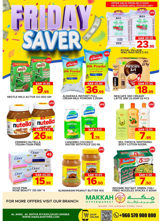 Friday Special Deals