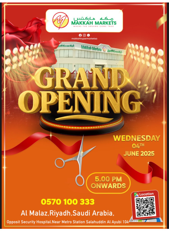 Grand Opening Deals - Al Malaz