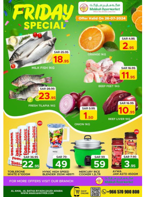 Friday Special Deals