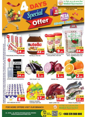 4 Days Special Offer