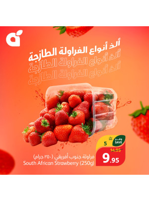 عرض الفراولة الطازجة