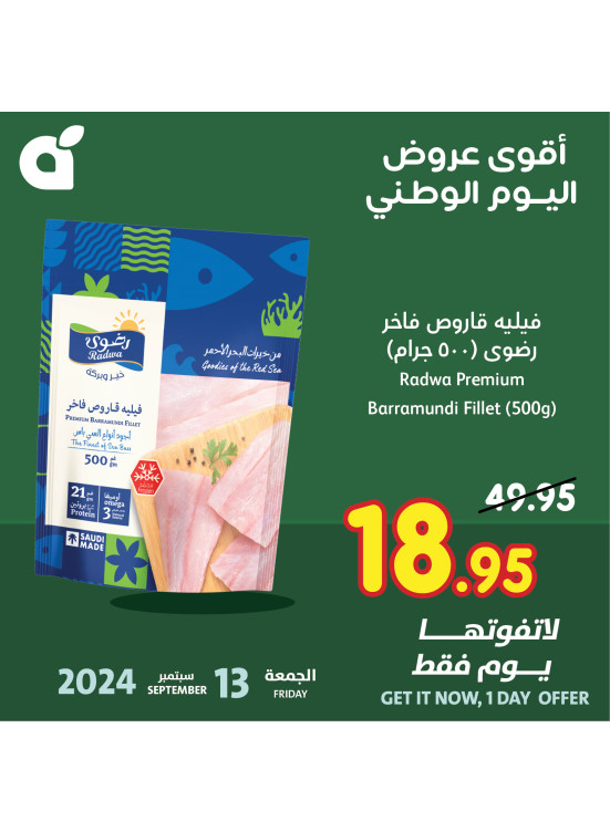 Saudi National Day Offers for One Day Only