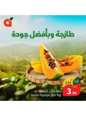Fresh Papaya Offer