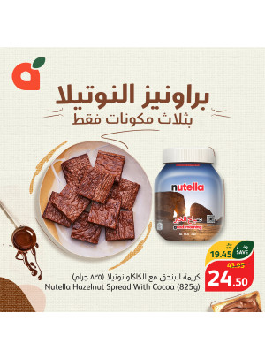 Delicious Nutella Brownies