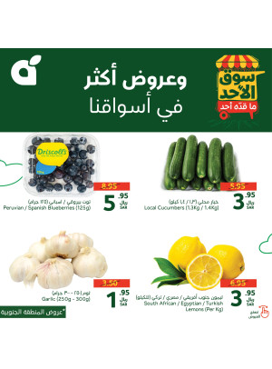 Sunday Market Offers - Southern Region