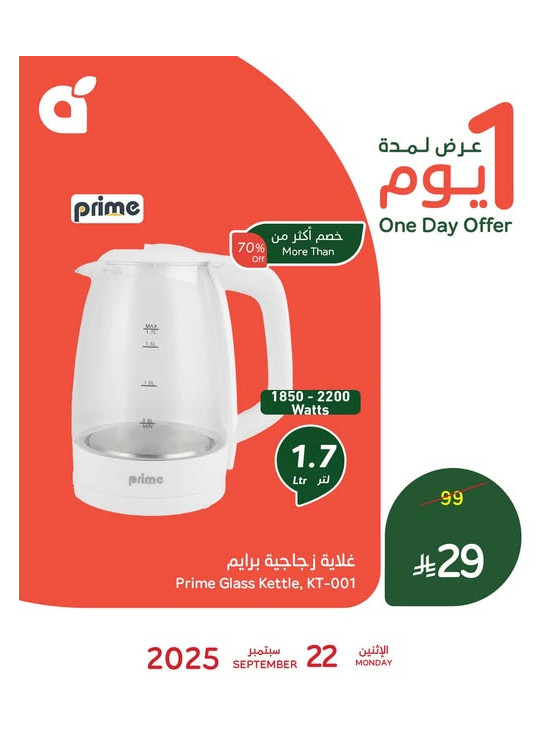 عرض اليوم الواحد
