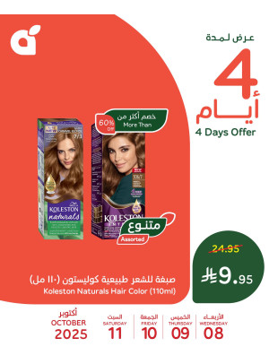 عروض 4 أيام