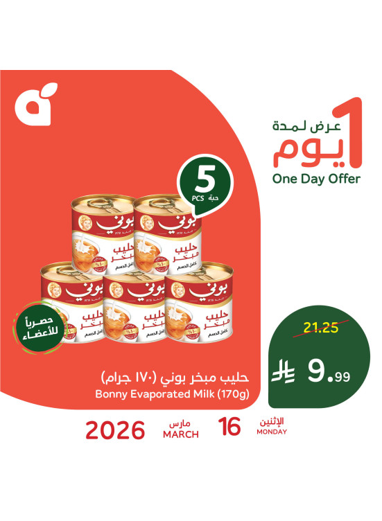 عرض اليوم الواحد