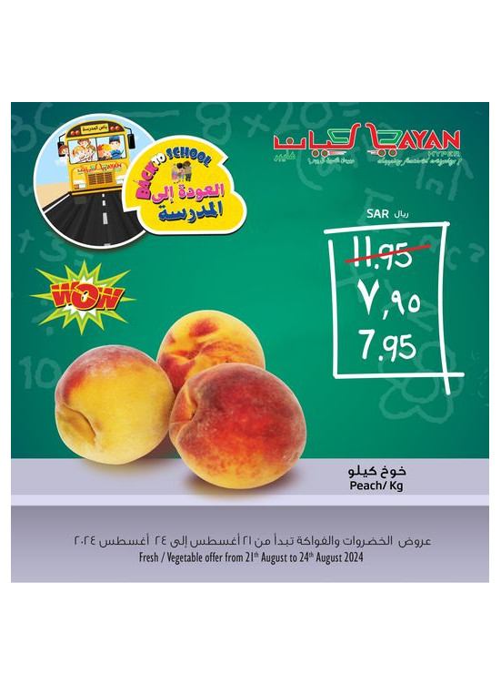 عروض العودة إلى المدرسة، العدد السابع