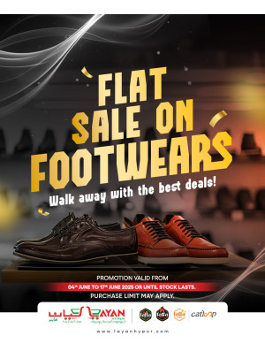 Flat Sale on Footwear
