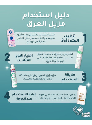 أقوى العروض على مزيلات العرق