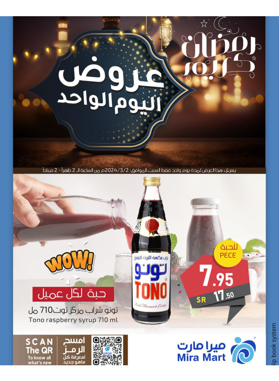 عرض اليوم الواحد