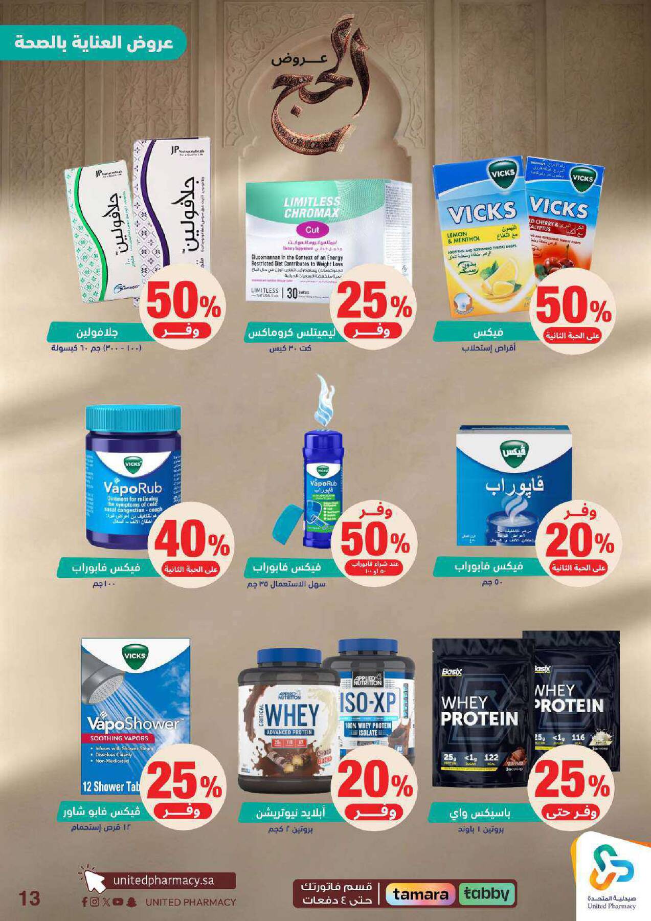 Latest offers from United Pharmacy in KSA