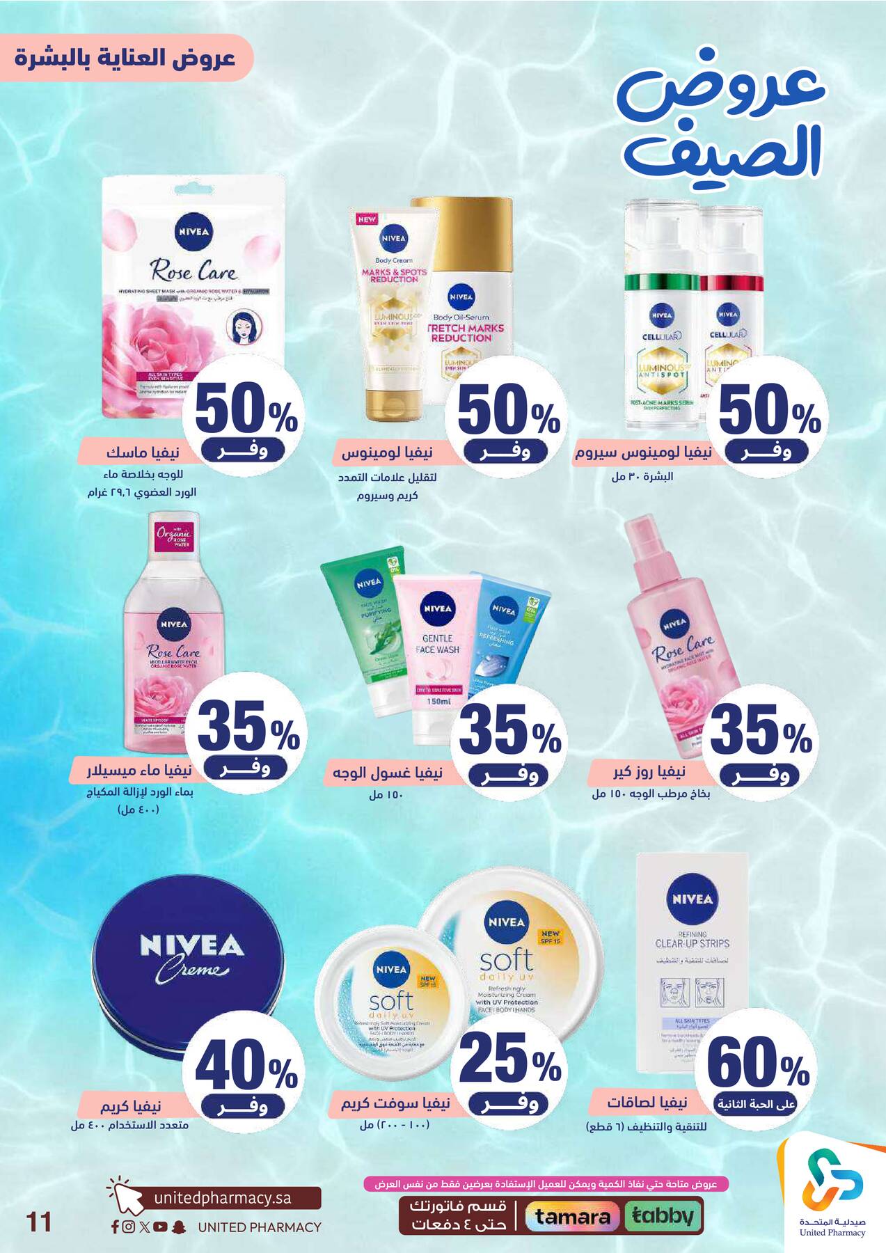 United Pharmacy Summer Offers – NIVEA collection