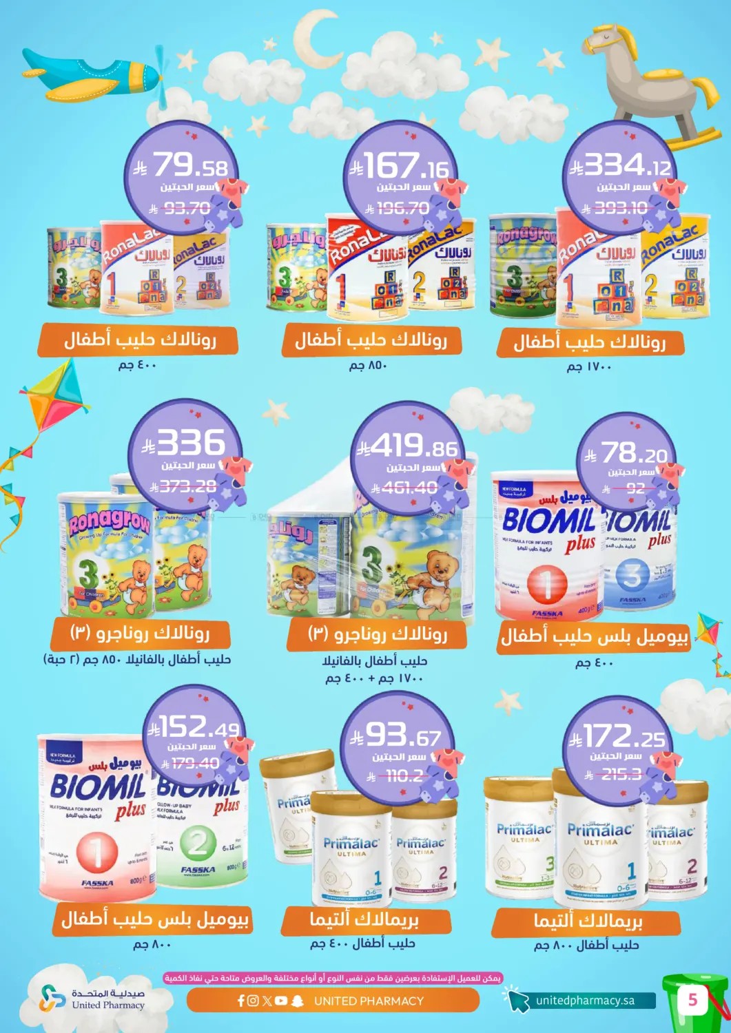 Baby Care Offers from United Pharmacy until 5th July - United Pharmacy KSA Offers & Promotions — page 5