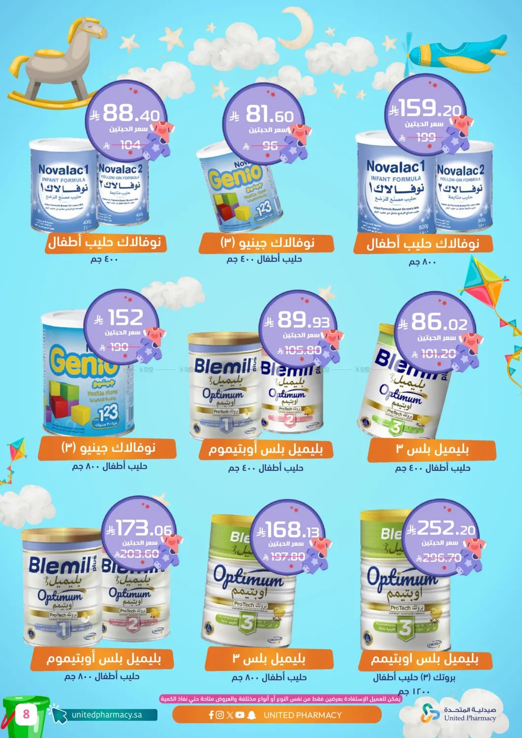 Baby Care Offers from United Pharmacy until 5th July - United Pharmacy KSA Offers & Promotions — page 8