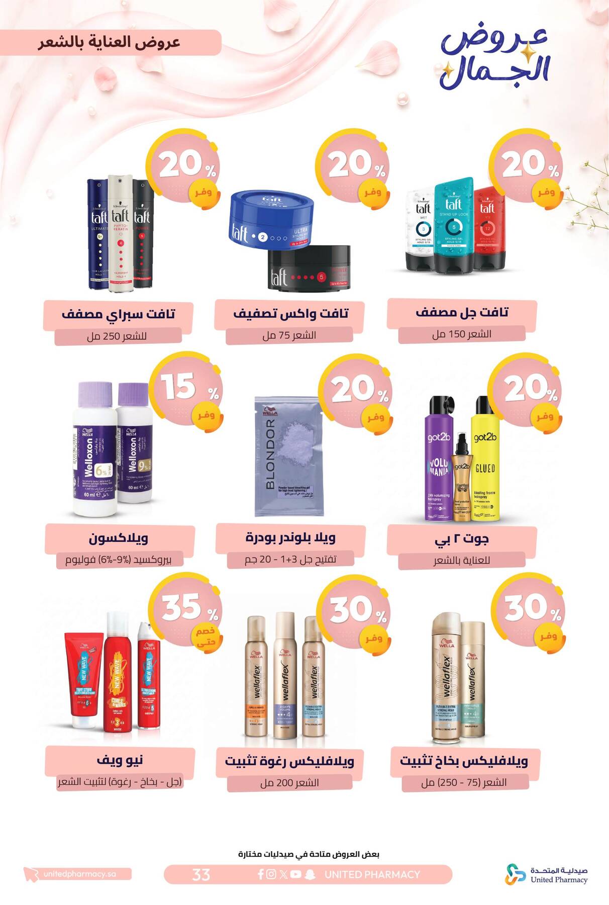 عروض صيدلية المتحدة في السعودية