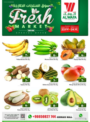 Fresh Market Offers - Khurais Mall