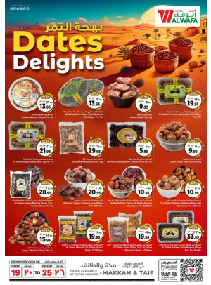 Dates Delights Offers - Makkah & Taif