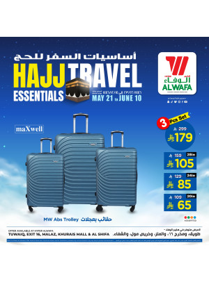 Hajj Travel Essentials Offers - Riyadh