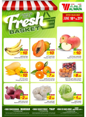 Fresh Basket Deals - Makkah, Taif & Jeddah