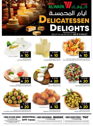 Delicatessen Delights - Makkah, Taif & Jeddah