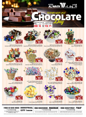 Chocolate Offers - Taif, Makkah & Industrial City