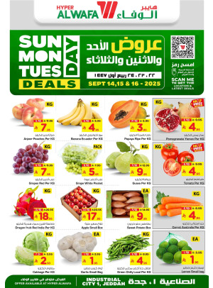 Sunday, Monday & Tuesday Deals - Industrial City 1,  Jeddah