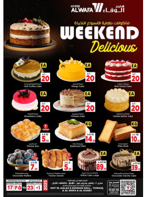 Weekend Delicious Deals - Riyadh & Al Kharj