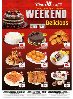 Weekend Delicious Deals - Jeddah, Makkah & Taif