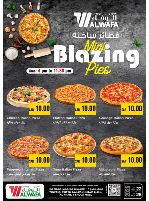 Mini Blazing Pies - Riyadh & Al Kharj