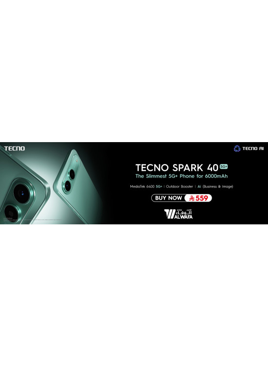 اطلب مسبقًا الآن - Tecno Spark 40