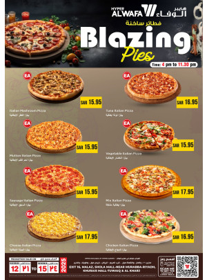 Mini Blazing Pies - Riyadh & Al Kharj